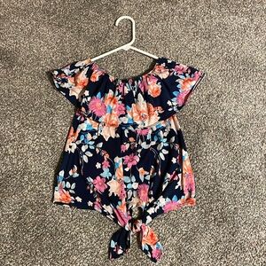 Girl’s Floral Top